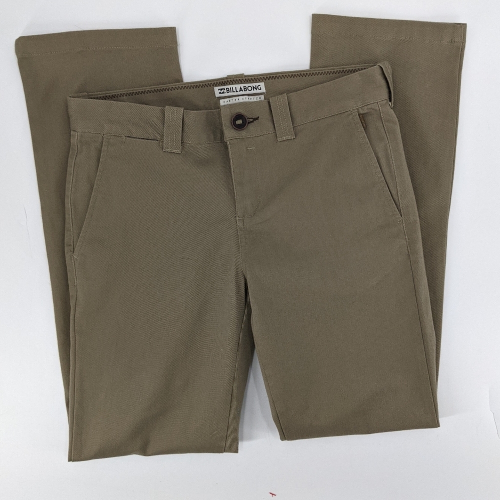 BILLABONG Carter Stretch Flat Front Chino Pants